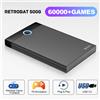 KINHANK Super Console X Retrobat HDD da gioco 500G con 60000 giochi per 70 emulatori PS2/PS1/PSP/DC/N64 Plug and Play per Windows