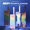 Ajazz Tastiera Meccanica RGB Cablata Ajazz NUOVA NK61 con Struttura Hull, Hot-Swappable a Singolo Socket, Plug and Play, 61 Tasti per Gamer