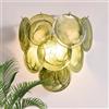 NONE Lampada da Parete in Vetro di Murano, Lampada Colorata Dopamina per Soggiorno di Villa, Corridoio, Lampada da Parete Creativa a LED per Passaggio