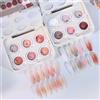 NONE Smalto Gel 2-in-1 Multifunzione Effetto Cuscino d'Aria a 6 Colori, Rete Elastica, Rosa Sfumato, Macaron, Nude
