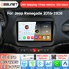 OSSURET AI Android 14 Autoradio per Jeep Renegade 2016-2020 Sistema Intelligente Carplay Lettore Multimediale Video GPS 4G 6115