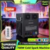 NONE Macchina per Scintille Fredde Podofo 700W con Telecomando, Effetto Scenico, Sicura e Toccabile, Senza Fumo, Macchina Elettronica per Scintille a Fiore per Matrimoni, Feste, DJ, Concerti, Interni ed