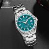 ADDIESDIVE Vetro zaffiro sintetico BGW9 Super Luminous AD2548 Orologio da uomo 200m Impermeabile Swiss Ronda 515-24H GMT Orologi al quarzo