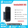 Insta360 Nuova Videocamera d'Azione Insta360 X5 8K 30fps con Lenti Sostituibili, Triplo Chip AI, Prestazioni Superiori in Condizioni di Scarsa Luminosità, 185 Minuti di Autonomia