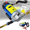 NONE Pompa Elettrica 12V DC per Estrazione Olio, Pompa di Trasferimento Fluidi Diesel Cherosene per Auto Moto, Pompa di Aspirazione Olio Motore Autoadescante con Tubi e Morsetti a Coccodrillo