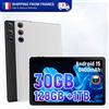 HYJOY Tablet G9 Octa-Core A733 11.5 Pollici LCD Risoluzione 1200*2000 Android 16 30GB RAM (6GB+24GB Espandibili) 128GB ROM Espandibile TF 1TB Batteria 9660mAh Porta Type-C 5V 2A Colore Nero Magazzino
