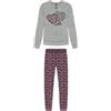 Generico IGAM Pigiama Invernale Donna Hollywoo Milano Serafino Caldo Cotone Interlock