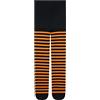 Qtinghua Collant a righe per bambini e bambine, a vita alta, per Halloween, Natale, cosplay, costume da strega