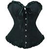 Generico Corsetto Donna Nero Elegante, Bustino Shapewear Lingerie, Stringivita Regolabile Per Donne, Corsetti Feste, Matrimonio, Halloween, Cosplay, Modellante E Confortevole (xs-Xl)