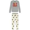 Generico IGAM Pigiama Invernale Donna Hollywoo Milano Serafino Caldo Cotone Interlock