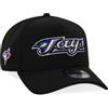 New Era Toronto Blue Jays Script Classic Edition 9Forty A Frame Snapback Cap, Nero , Taglia unica