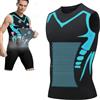 Fumxincg Gilet modellante ionico 2023, top a compressione, per ragazzi e uomini, top a compressione per costruire un corpo perfetto