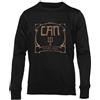 BIOCLOD Can Future Days Uomini Donne Unisex Maglione Nero Girocollo Men Women Jumper Black Round Neck S
