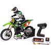 LOSI RC 1/4 Promoto-MX Motorcycle RTR con batteria e caricabatterie, Pro Circuit, LOS06002 Verde