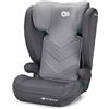 kk Kinderkraft Kinderkraft I-SPARK Seggiolino auto, i-Size, Gruppo 2/3 100-150 cm, da 3,5 a 12 anni, da 15 a 36 kg, leggero (4,85 kg), cintura di sicurezza a 3 punti, Protezioni laterali, Grigio