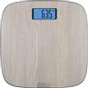 Rowenta BS1600 Origin Bilancia Pesapersone Digitale, 31x31 cm, Max 160kg, Design Ultrasottile Effetto Legno, Graduazione di Precisione Ogni 100g, Accensione Automatica, Ampio Display,