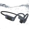 I love e iFecco IFECCO Cuffie Conduzione Ossea Nuoto, IP68 Impermeabili, Lettore MP3 32G | Cuffie Sportive Subacquee，Memoria da 32 GB, Bluetooth 5.4, per Nuoto, Bicicletta, Corsa (Giallo)