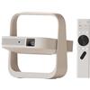 XGIMI Elfin Flip Plus Proiettore Portatile 1080P, 500 Lumen ISO | Google TV con Netflix con licenza, Supporto regolabile integrato, Design compatto, Adattamento automatico schermo