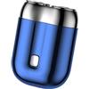 Generic Rasoio portatile per USB Ricaricabile Personal Mini Wet Dry | Rasoio facciale portatile impermeabile naso corpo sopracciglio testa rasoio elettrico rasoio impermeabile portatile per