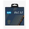 KMC Catena KMC DLC12 12V 126 maglie nero arancione