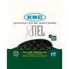 KMC Catena KMC X-11 EL Blacktech 118 maglie 11 velocità nero