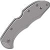 Flytanium G-10 Scales - Spyderco Delica - Gray Stealth