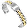ROUREOX Metallico Cinturino Orologio Leggero, 316L Acciaio Inossidabile Braccialetto Orologio Sostituzione per Casio/Longines/CK/Armani/Furla