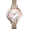 Oui&me Fleurette Orologio Donna, Solo tempo, 3H, 32x39,4mm