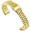 ROUREOX Metallico Cinturino Orologio Leggero, 316L Acciaio Inossidabile Braccialetto Orologio Sostituzione per Casio/Longines/CK/Armani/Furla