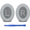 Wanme Cuscinetti auricolari per Bose QuietComfort 35 & Quiet Comfort 35 II Auricolare, cuscinetti auricolari in morbida pelle proteica, schiuma di isolamento acustico per Bose QC 35ii/35/25/15