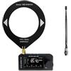 Generic Si4732 V4 Full-Band per ricevitore radio DSP con Hi-Z integrato, schermo a colori IPS da 1,9 pollici, modalità FM/AM/LSB/USB, per porta antenna SMA, per modulo ESP32-S3, batteria da 800 mAh, ricarica