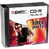 Emtec Classic - 10 x CD-R - 700 MB (80 Min) 52x - Slim Jewel Case