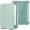 MoKo Custodia per Kindle Basic da 6 12ª generazione 2026, Verde Agave | Cover Posteriore in TPU trasparente, Morbida e Flessibile, con Auto Sonno/Sveglia per Kindle 12ª Generazione 2026