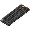 nuphy Air65 V3 - Tastiera meccanica wireless sostituibile a caldo (layout | Tastiera a 68 tasti, a basso profilo, con pulsante multifunzione, illuminazione RGB, supporta Bluetooth/2,4 GHz/USB-C