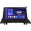 hizpo Android 13 autoradio 9 pollici Touch Screen 8 core Megane 2 2002 2003 2004 2005 2006 2008 2009 WiFi senza fili Android Auto, carplay Bluetooth 4G + 32gwifi 4G GPS RDS AM/FM telecamera