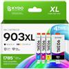 Skydo 903XL Cartucce d'inchiostro compatibili con HP 903XL 903 XL 6960 | 903XL Compatibile con HP OfficeJet 6950 6960 per HP OfficeJet Pro 6960 6970 (Nero Ciano Magenta Giallo, 4-Pack)