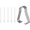 SUEEWE 5 Pezzi Felt Morbido Punte per Pennino Samsung S Pen Galaxy Tab S11/S11 Ultra, Più Duraturo, Controllo Preciso, Amichevole Scherm, Bianco