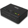 TalentCell Mini UPS Alimentatore di continuità DC 24/19/15/12/9/5V Batteria agli ioni di litio ricaricabile 97.68Wh, per modem, router, strisce luminose LED, telecamere CCTV