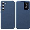Nshkeji Custodia Smart View per Samsung Galaxy S23 FE 5G [Smart View] Cover Galaxy S23 FE 5G Clear View Flip Pelle in Libro Portafoglio Flip, Carta Fessura, Wallet per Samsung S23 FE Custodie S View