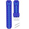 MHADBKH 16MM bambini variopinti per il silicone Smart Watch | Cinturino di ricambio adatto per Z5 / S15 / Q12 / Q12B Kids per Smart Watch cinturino da polso
