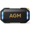 AGM MagRock Cassa Bluetooth Magnetica, 9 Giochi di Luce RGB, Speaker Impermeabile IPX7 e Galleggiante, Suono Stereo TWS, Ideale per Feste, Sport e Outdoor