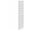 HOMCOM Mobile Porta CD da 384 Dischi, Scaffale DVD a 12 Livelli con 24 Scomparti, Bianco | Aosom Italy