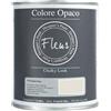 FLEUR DESIGNER'S PAINT | Pittura Chalk Paint Opaca, 750 ml, Senza Carteggiare, Multisuperficie, Colore F10 Dove Grey, Effetto Gesso, Per Pareti e Mobili, Extra Opaco, Ad Acqua, Made in Italy