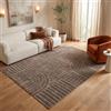 TAPISO Linea Tappeto Pelo Medio Patchwork Effetto Tortora 140 x 200 cm | 100% Polipropilene, altezza pelo 16 mm, tessuto