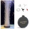 boxtech Set di pietre porose per acqu | Diffusore per acquario con piastra di sabbia per aeratore di ossigeno disciolto (S-80 mm)