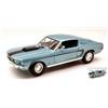 Maisto MI31167LB FORD MUSTANG GT COBRA JET 1968 LIGHT BLUE METALLIC 1:18 Modelli