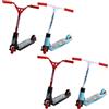 Cawhui Finger Scooter 4PCS Tech Deck Scooter Plastica Carino Mini Due Ruote Teck Deck Finger Skateboards per Bomboniere / Finger Training Sport/Interactive Novità Party Regali di Compleanno/Finger