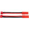 OliRC 2pcs 4mm Bullet Banana HXT Connettore a Femmina Deans Adattatore connettore T-Plug con Cavo 12awg 10cm (C70-2)