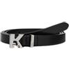 KARL LAGERFELD JEANS Klj K Matt Leather Belt cintura Donna (Pacco da 1)