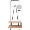 VINTHERA Moa Appendiabiti con stoccaggio e specchio 76 x 40 x 180 cm legno